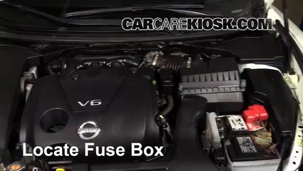 2013 Nissan Maxima SV 3.5L V6 Fuse (Engine) Replace